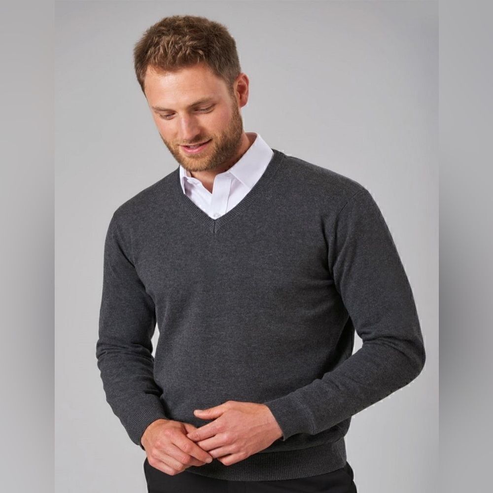 Brook taverner light gray sweater